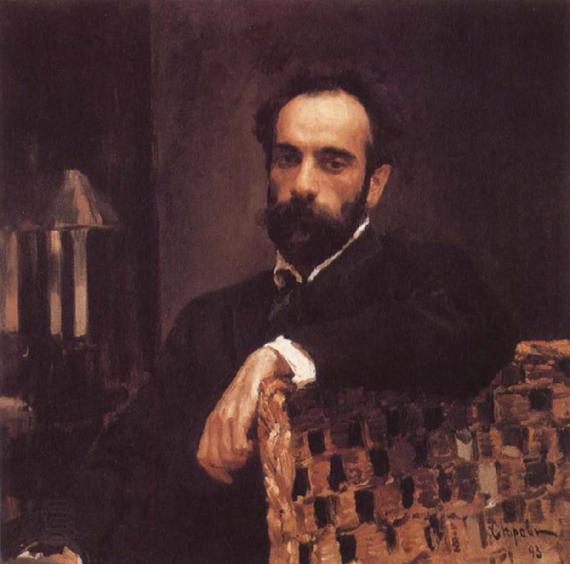 Valentin Serov Portrait of the Artist Isaac Levitan oil painting picture